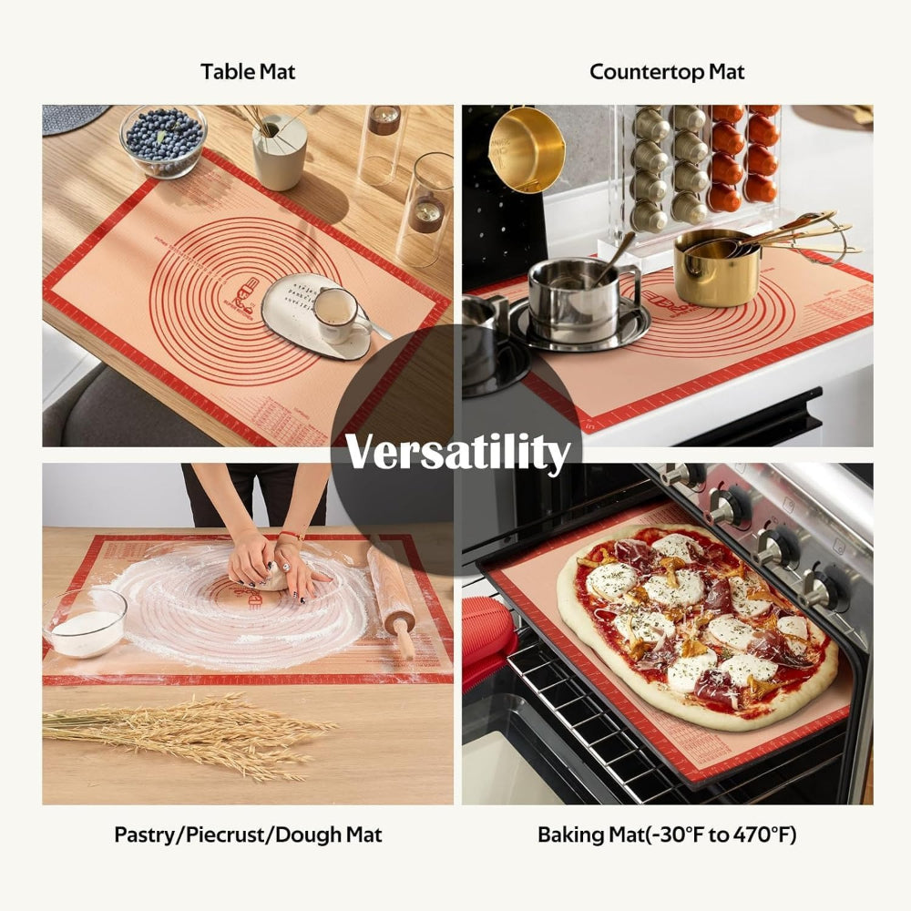 Food Grade High Heat Resistant Silicone Baking Mat