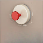 Rotatable Dopamine-style Hooks, Drill-Free Wall Hooks for Kitchen, Bathroom & Entryway
