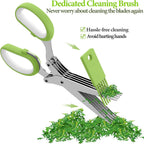 Stainless Steel Multi-Layer Kitchen Scissors for Chopping Chives