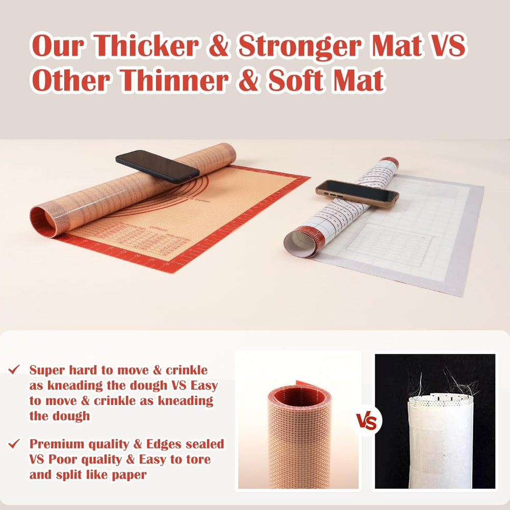 Food Grade High Heat Resistant Silicone Baking Mat