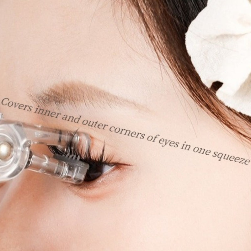Easy-to-use Curling Eyelash Curler, Wide Angle & Partial Design