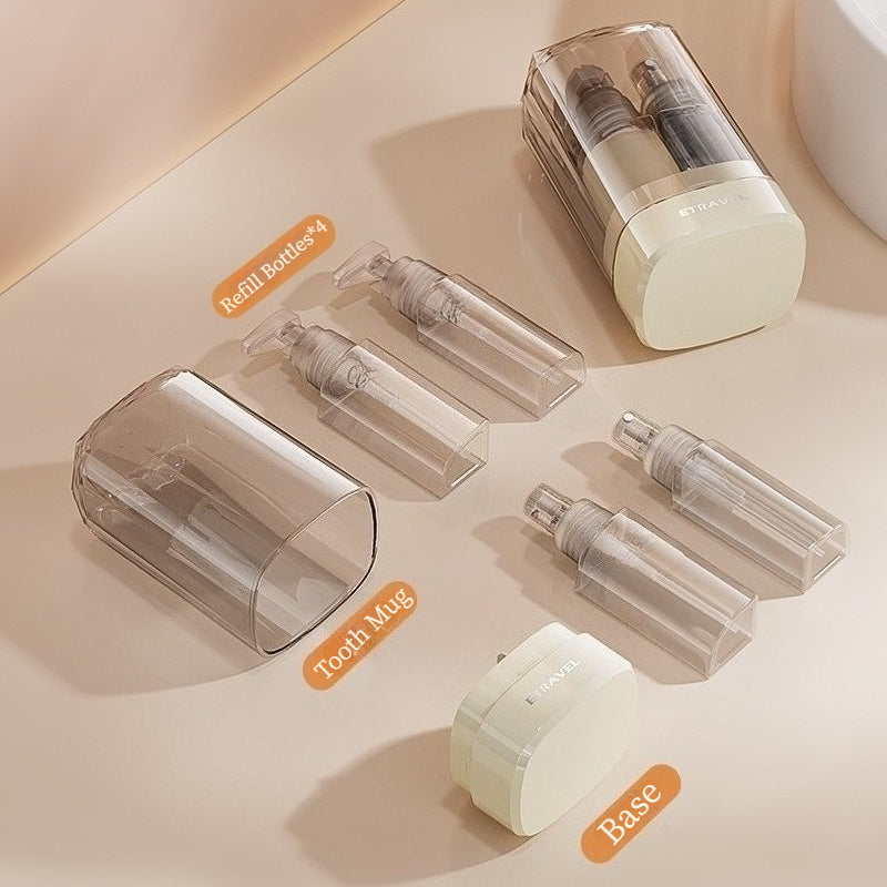 Portable & Lightweight Travel Refill Bottles, Multi-functional Spray and Lotion Bottles