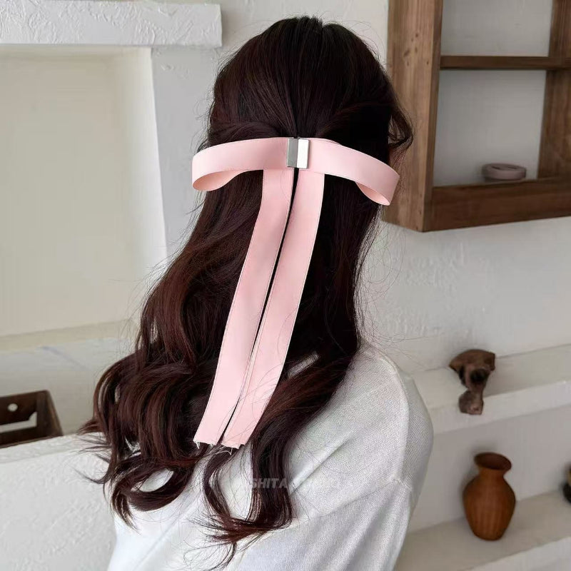 Magnetic Ribbon Bow Hair Clip