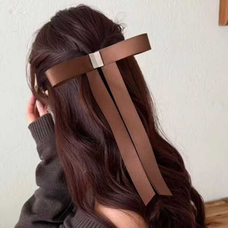 Magnetic Ribbon Bow Hair Clip