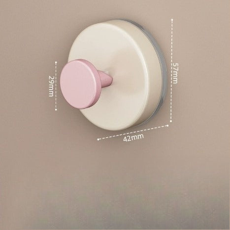 Rotatable Dopamine-style Hooks, Drill-Free Wall Hooks for Kitchen, Bathroom & Entryway
