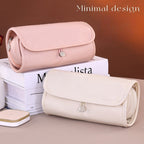 Portable Professional PU Foldable Multifunctional Makeup Brush Storage Bag