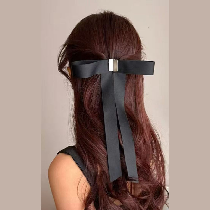 Magnetic Ribbon Bow Hair Clip