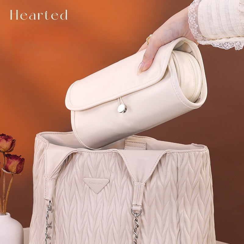 Portable Professional PU Foldable Multifunctional Makeup Brush Storage Bag