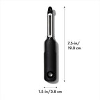 Stainless Steel Straight Blade Peeler, Small Household Kitchen Tool