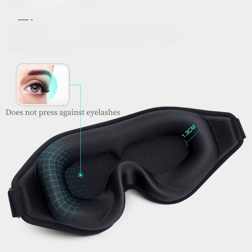 3D Sleep Eye Mask, Contoured Light Blocking Eye Mask