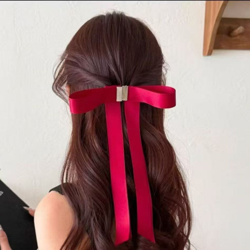 Magnetic Ribbon Bow Hair Clip