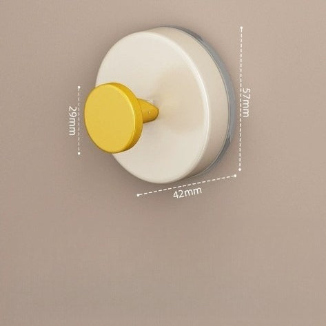 Rotatable Dopamine-style Hooks, Drill-Free Wall Hooks for Kitchen, Bathroom & Entryway