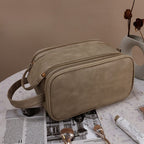 Large Capacity Handheld Travel Cosmetic Bag Multi-Functional Storage Organizer