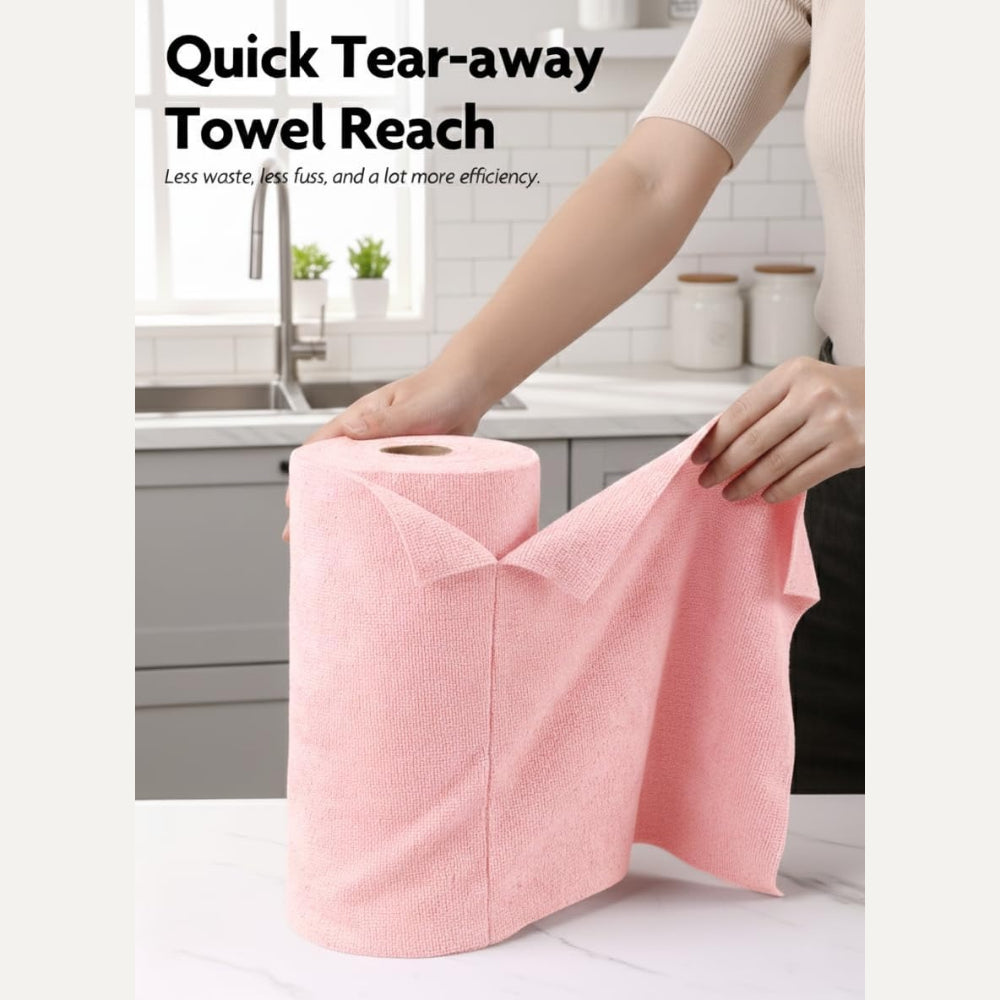 Thick Reusable Tearable Kitchen Wipes for Dish and Pot Cleaning