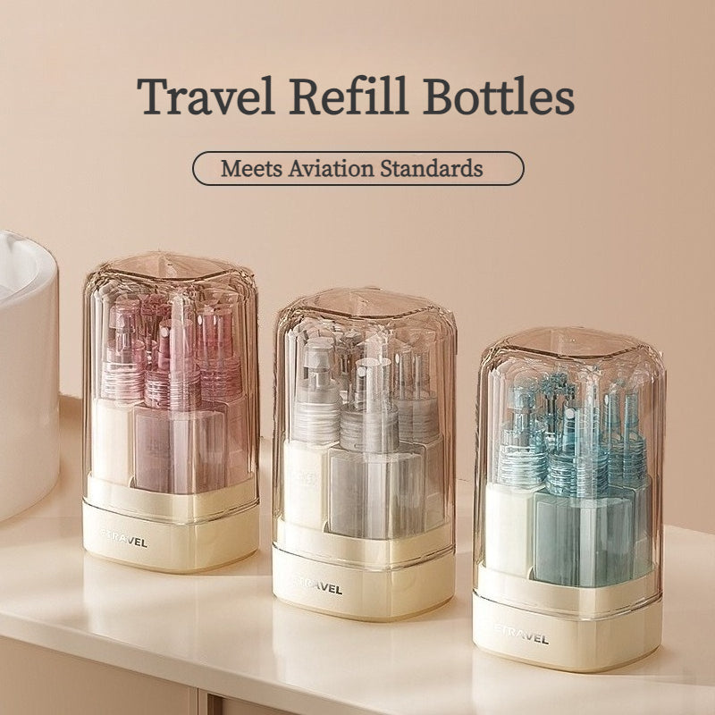 Portable & Lightweight Travel Refill Bottles, Multi-functional Spray and Lotion Bottles