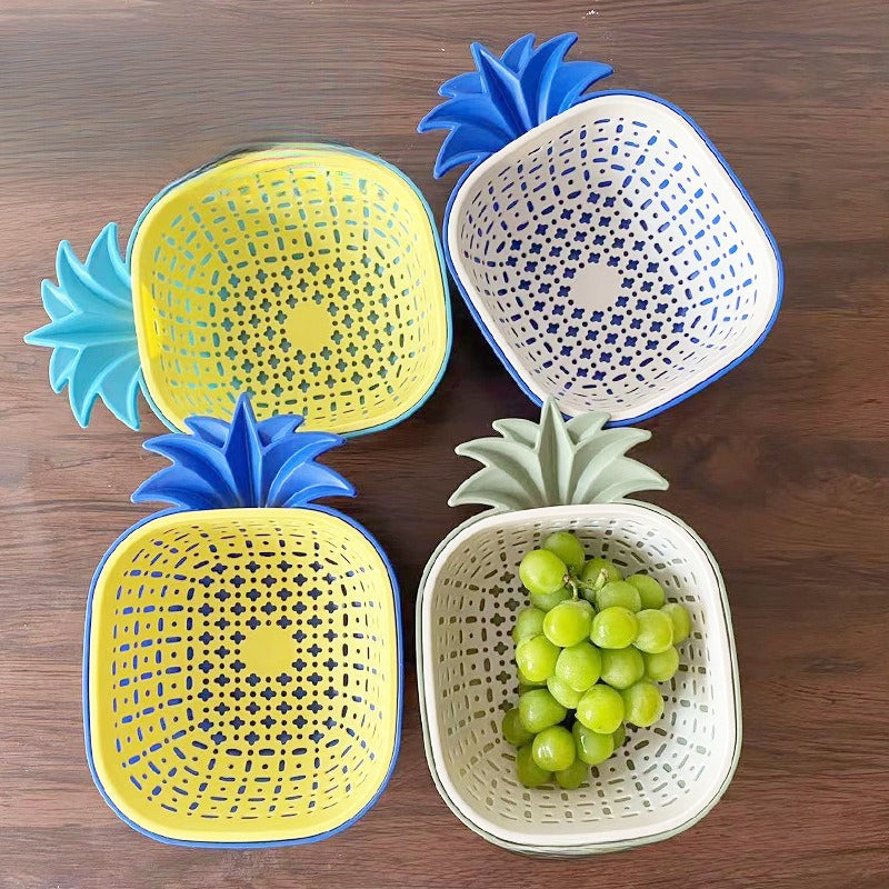 Double-Layer Colander, Creative Vegetable & Fruit Washing Basket
