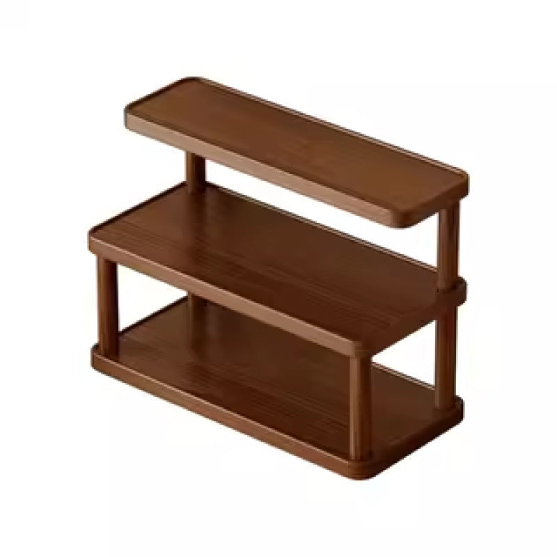 Tabletop Cup Holder Storage Shelf, Ideal for Coffee Nook and Buffet Cabinet