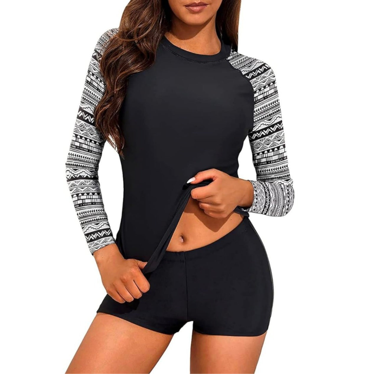 Sun Protection Long Sleeve Bikini