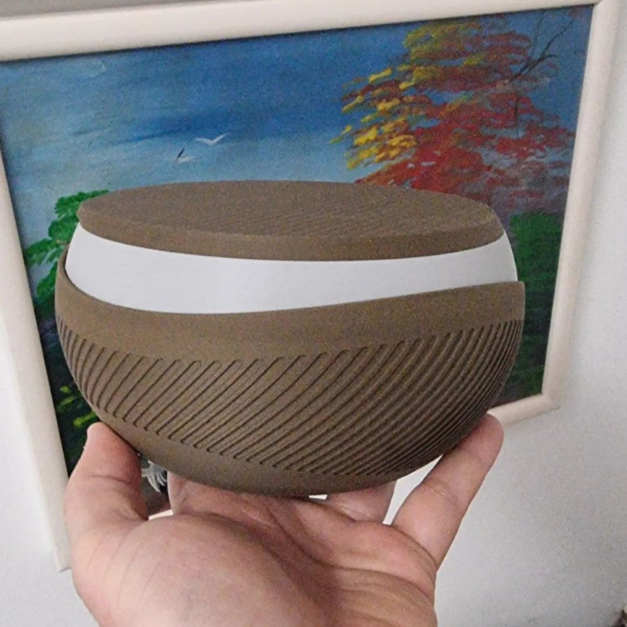Double Layer Nut Bowl with Shell Holder, Living Room Essential