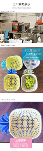 Double-Layer Colander, Creative Vegetable & Fruit Washing Basket