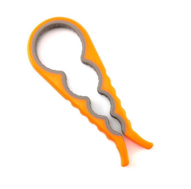 5-in-1 Can Opener, Non-Slip Lid Gripper, Multi-Functional Bottle Opener