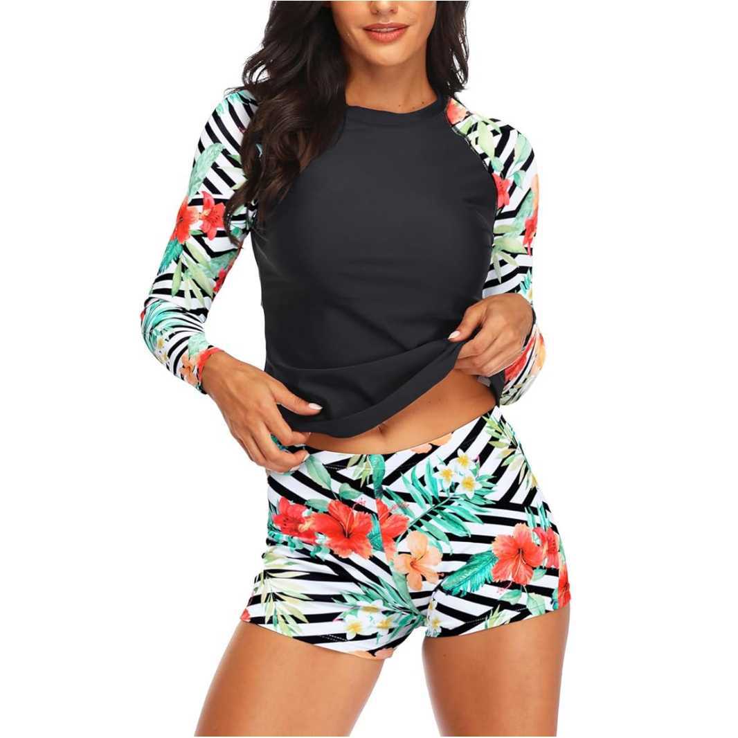 Sun Protection Long Sleeve Bikini
