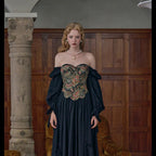 New Jacquard Boned Corset, No Trim Design, Bust Lift & Waist Cinching