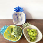 Double-Layer Colander, Creative Vegetable & Fruit Washing Basket
