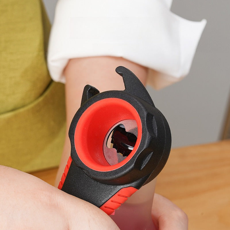 5-in-1 Can Opener, Non-Slip Lid Gripper, Multi-Functional Bottle Opener