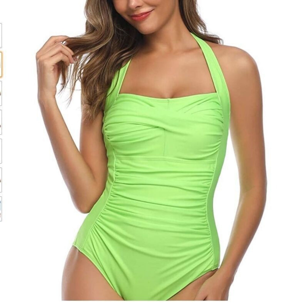 Sexy Multicolored One-Piece Bikini Swimsuit
