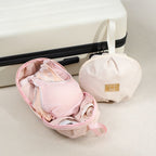 Portable Travel Organizer Bag with Compartments for Bra, Underwear and Socks