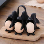 Penguin Shaped Egg Cooker for Cooking, Storage & Holding