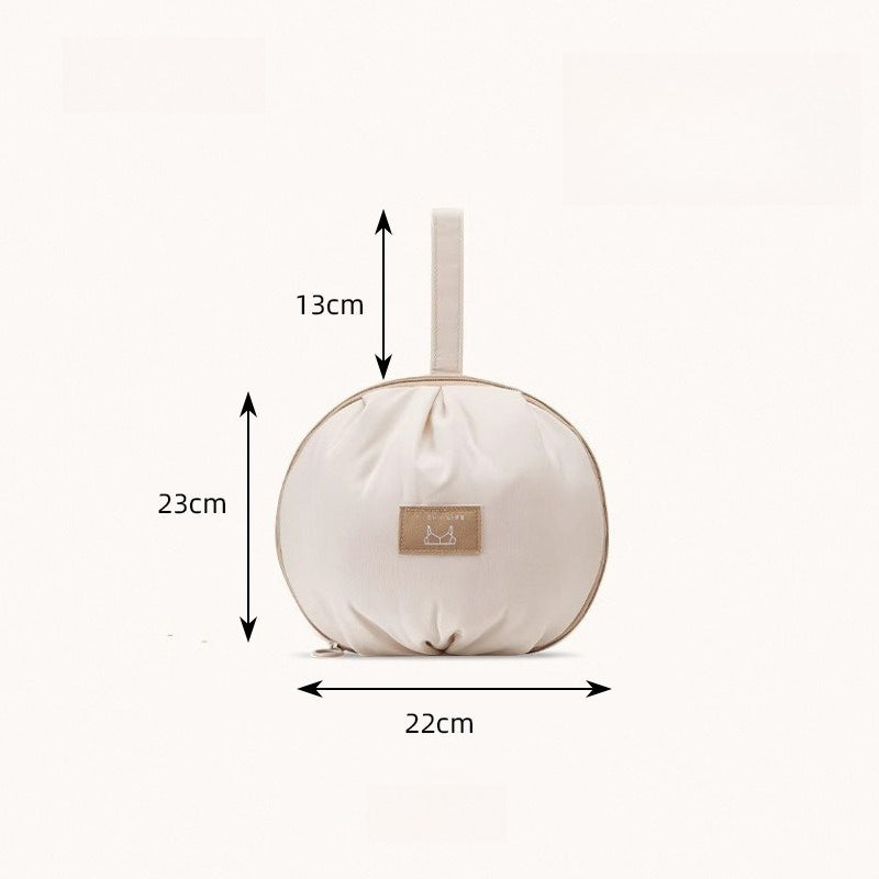 Portable Travel Organizer Bag with Compartments for Bra, Underwear and Socks