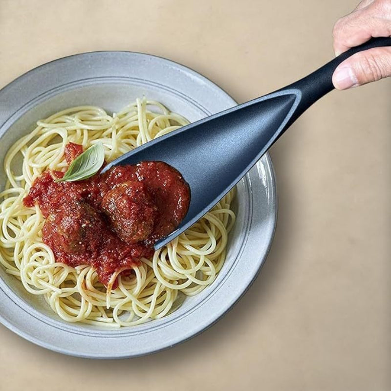 Heat Resistant Silicone Duckbill Spatula, Special Design for Non-Stick Cookware