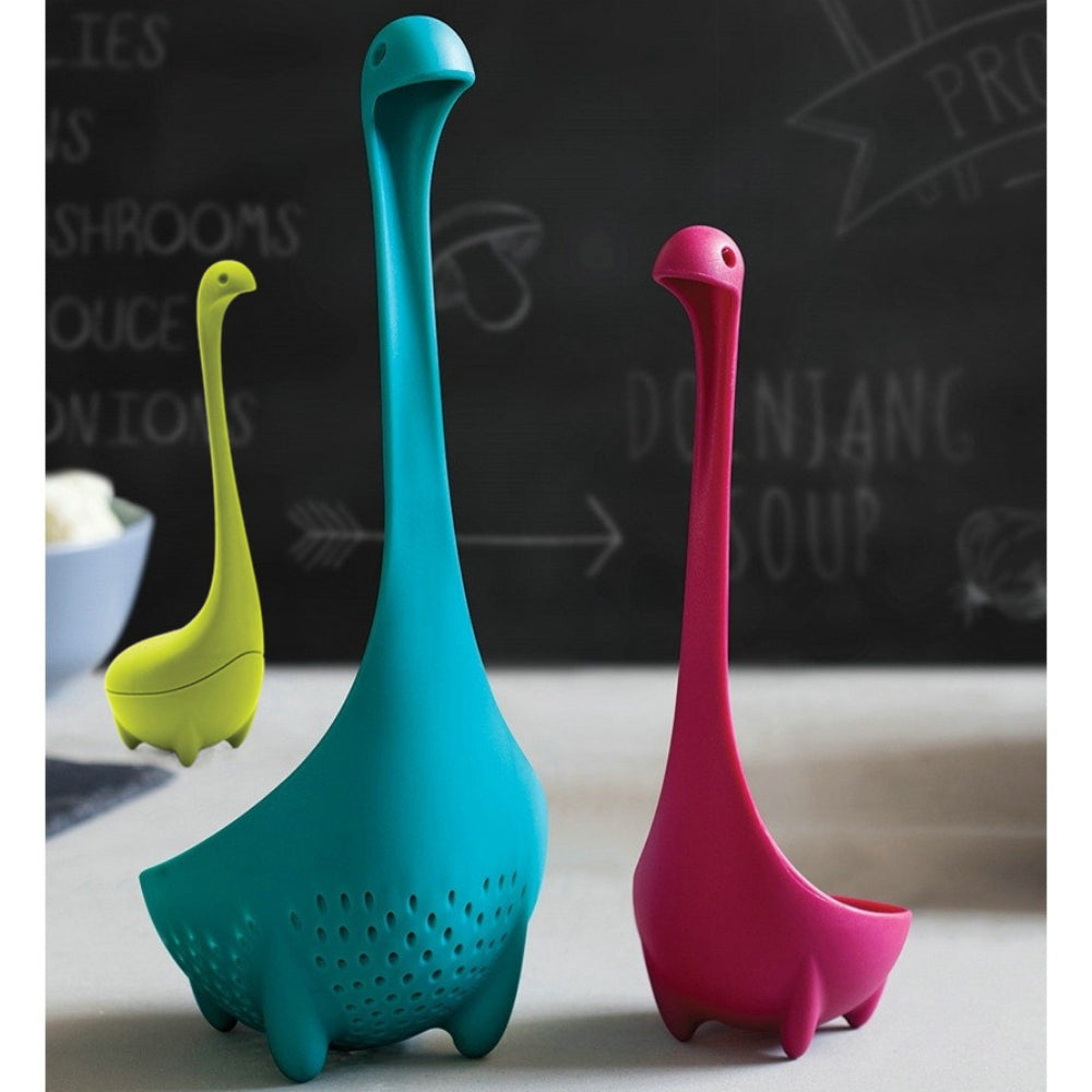 Cartoon Loch Ness Monster Soup Spoon, Food Grade Material