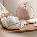 Portable Travel Organizer Bag with Compartments for Bra, Underwear and Socks